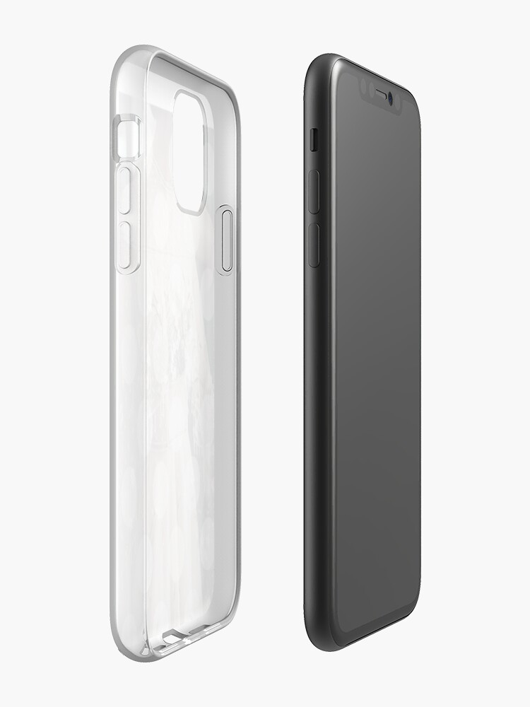 Coque iPhone « Dame gracieuse en pois », par matildecos