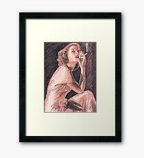 KATHERINE HEPBURN Framed Print