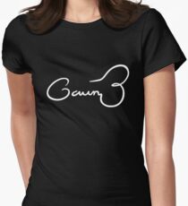 Silicon Valley® - Gavin Belson Signature (White) Women's Fitted T-Shirt