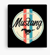 MUSTANG Canvas Print
