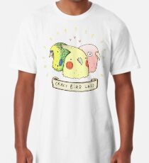 Crazy Bird Lady Long T-Shirt