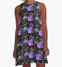indigo-lilac rose, bwbg 05/28/18 A-Line Dress