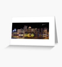 Boston City Scape Greeting Card