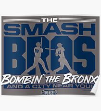 Smash Bros Yankees Fan Poster