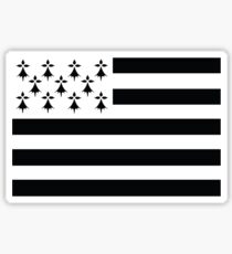 Gwenn ha Du drapeau breton Sticker