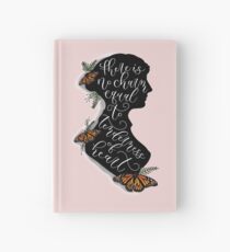 Jane Austen Literary Quote Hardcover Journal