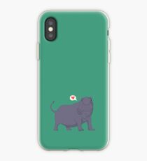 Glückliches Flusspferd iPhone-Hülle & Cover