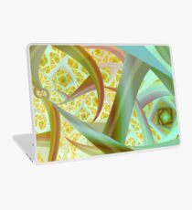 Blue Abstract Laptop Skin