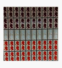 Sherlock Holmes - Baker Street Underground Station Photographic Print