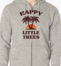 Bob Ross - Glückliche kleine Bäume Kapuzenjacke