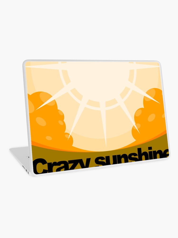 Crazy Sunshine Flcl The Pillows Laptop Skin By Koalamekrazy