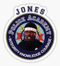 LARVELL JONES - POLICE ACADEMY MOVIE Sticker