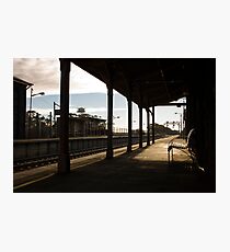 Morning Train Photographic Print