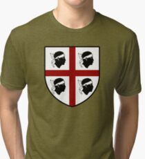Sardaigne Sardegna sarde Sardigna Tri-blend T-Shirt