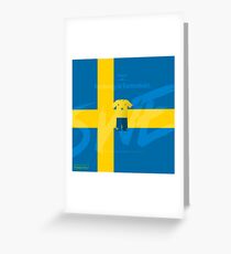 World Cup 2018 Forsberg ar Fantastiskt - Sweden Greeting Card