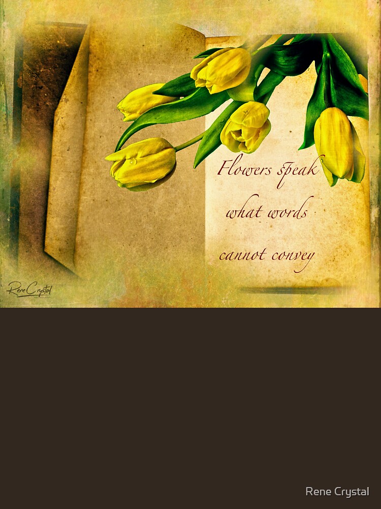 When Words Fail You - Send Flowers by imagesbycrystal