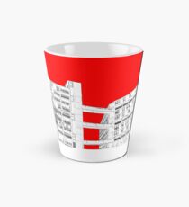 Park Hill Red Tall Mug