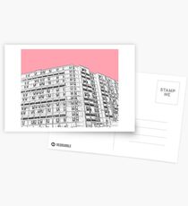 Park Hill Sheffield Pink Postcards