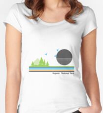 Sequoia National Park Women's Fitted Scoop T-Shirt