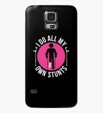Broken Leg I Do All My Own Stunts Get Well Soon T-Shirt Gift Case/Skin for Samsung Galaxy