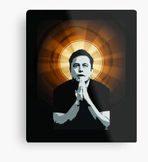 In Elon Musk We Trust Metal Print