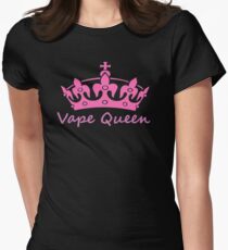 Vape Queen Women's Fitted T-Shirt