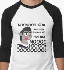 Ponified Michael Scott Men's Baseball ¾ T-Shirt