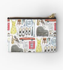 La La Land Illustration Jazz Saxophone Music Musical Studio Pouch