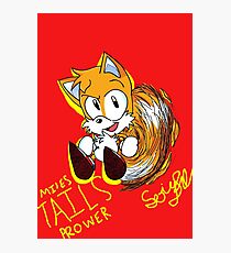 Classic Solo Tails The Fox Poster Photographic Print