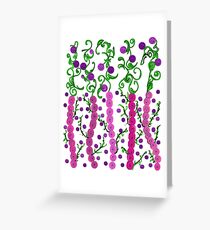Somethings Growing Greeting Card