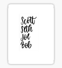 Avett Brothers Sticker