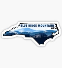 Pegatina Blue Ridge Carolina del Norte