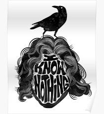 I Know Nothing Poster