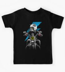 Biker Cat Kids Tee