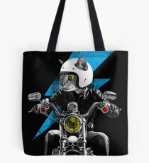 Biker Cat Tote Bag