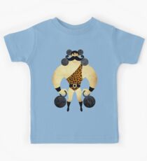 Starker Mann Kinder T-Shirt