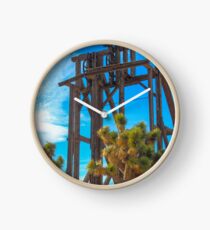 Mining Equipment in Goldfield Nevada Clock