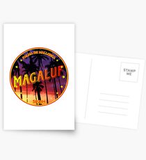 Magaluf, Magaluf t shirt, Magaluf sticker, Spain, with palmtrees Postcards