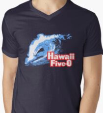 Camiseta de cuello en V Classic Five-O Shirt de Hawaii
