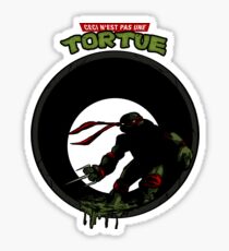 This is not a Turtle (Ceci n'est pas une Tortue) - Raph Sticker