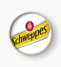 Schweppes logo Clock