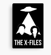 The x-files Canvas Print