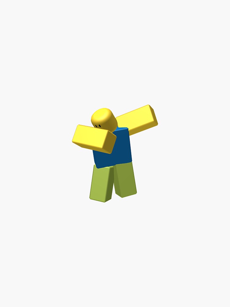 Roblox Dabbing Stickers Redbubble - clipart roblox svg free robux real no human verification