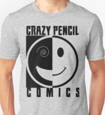 CRAZY PENCIL COMICS LOGO Unisex T-Shirt
