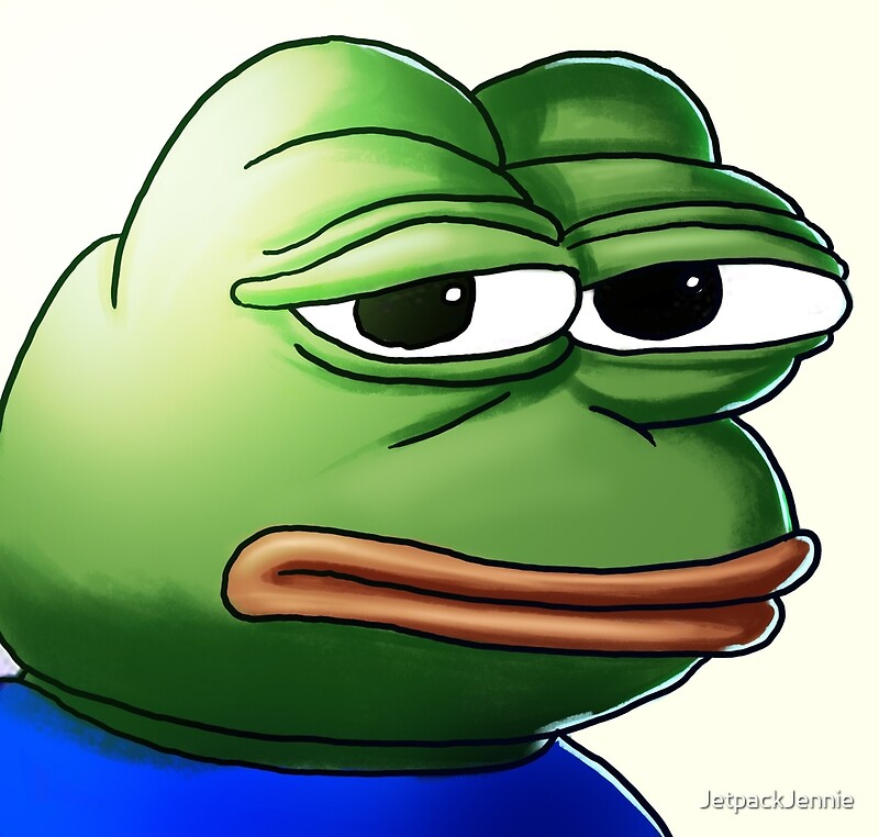"serious pepe" Art Prints by JetpackJennie | Redbubble