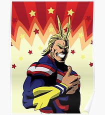 MHA - All Might Poster