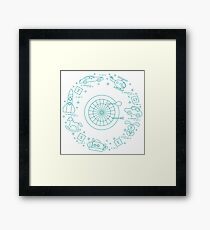 Toys for children. Framed Print