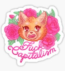 Anger Red Panda Sticker