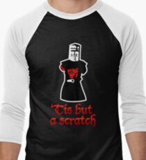 Tis But A Scratch Men's Baseball ¾ T-Shirt