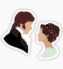 Pride and Prejudice Art Sticker